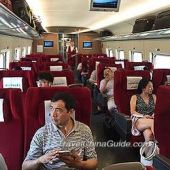 Bullet Train First Class in China